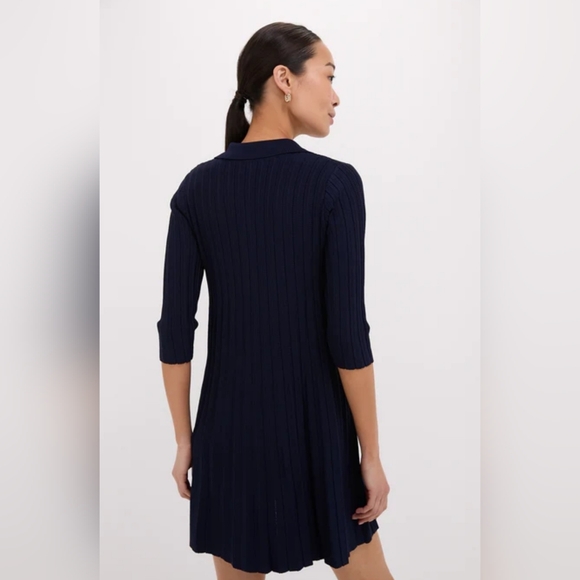 POMANDER PLACE Navy Knit Landry Dress - Picture 11 of 11